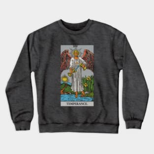 Temperance Tarot Card Crewneck Sweatshirt